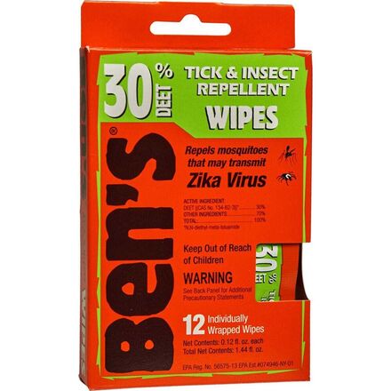 Ben's - Tick Repellent Wipes