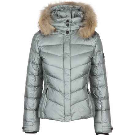 Bogner - Fire+Ice Sally Lightweight Metallic Ripstop Jacket with Fur ...