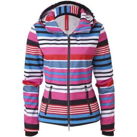 Bogner - Fire+Ice - Naila Stripe Fleece Hooded Jacket - Women's