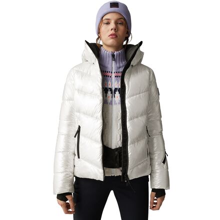 Bogner - Fire+Ice - Saelly Metallic Jacket Non-Fur - Women's - Off White