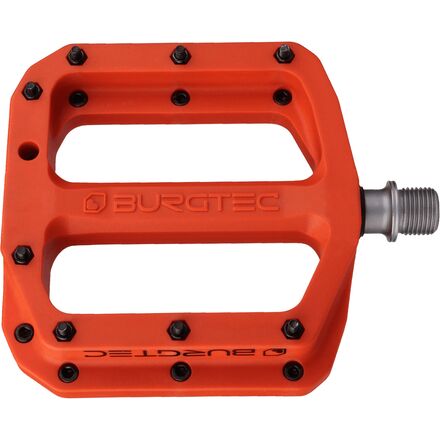 Burgtec - MK4 Composite Flat Pedals - Iron Bro Orange