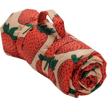 BAGGU - Puffy Picnic Blanket - Strawberry