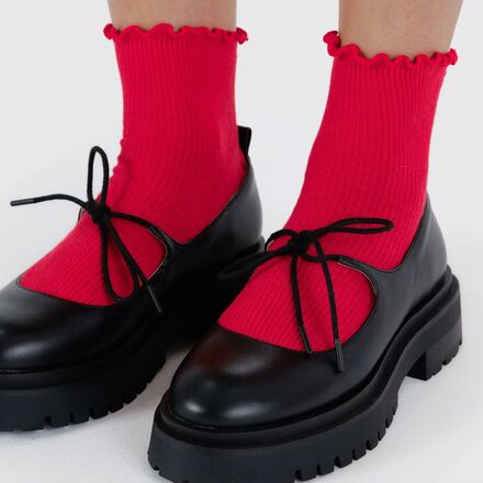 BAGGU - Lettuce Edge Sock - 2-Pack