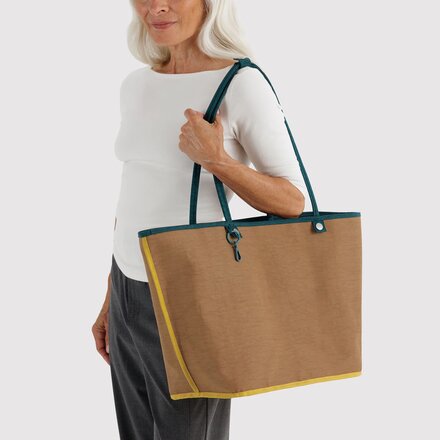 BAGGU - Large Nylon Reversible Tote Bag