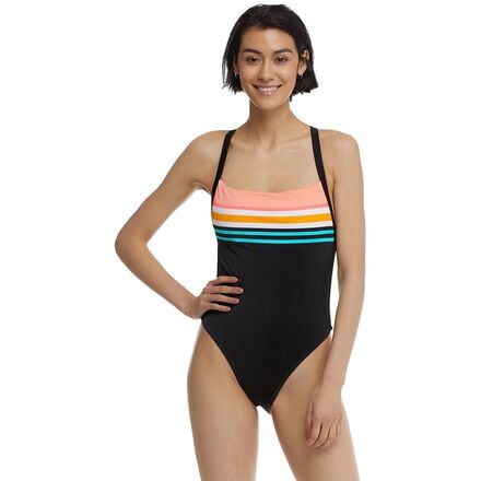 Body Glove - Coral Reef Electra One-Piece Swimsuit - Women's - Black