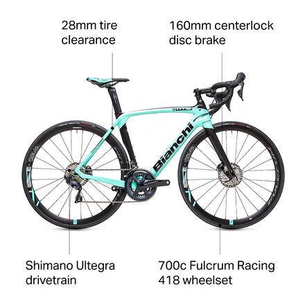 Bianchi - Oltre XR3 CV Disc Ultegra Road Bike