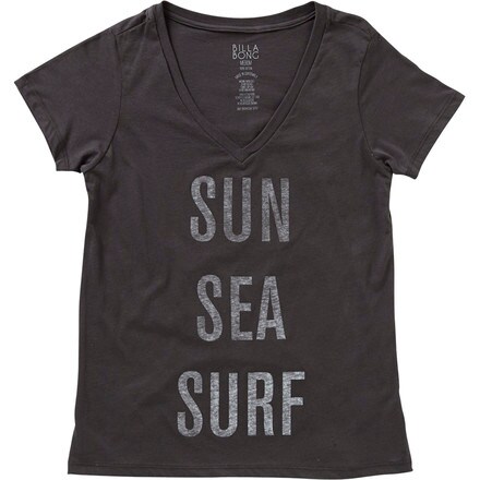 Billabong - Sun Sea Surf V-Neck T-Shirt - Short-Sleeve - Women's