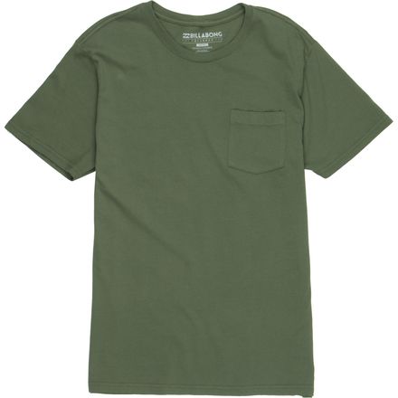Billabong - Essential Overdyed Pocket T-Shirt - Short-Sleeve - Men's