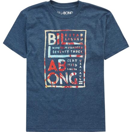 Billabong - Brush Block T-Shirt - Short-Sleeve - Boys'
