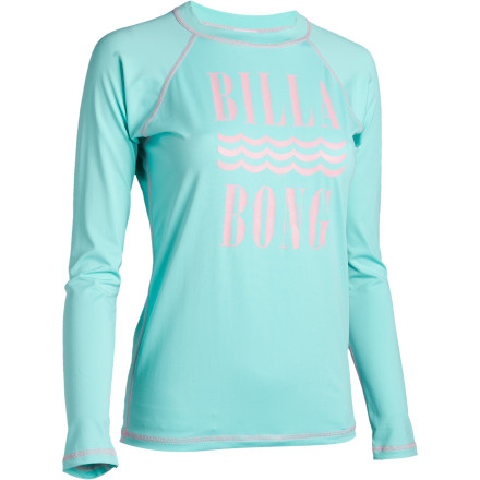 billabong floral rash guard