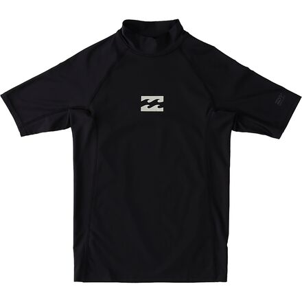 Billabong - All Day Wave PF Short-Sleeve Rashguard - Toddler Boys' - Black