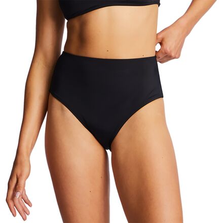 Billabong - A/Div Medium Bikini Bottom - Women's - Black