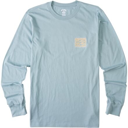 Billabong - Crayon Wave Long-Sleeve T-Shirt - Men's - Washed Blue
