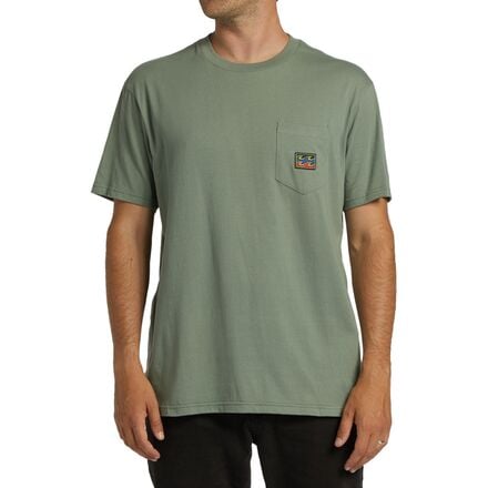 Billabong - Pocket Labels T-Shirt - Men's - Sage