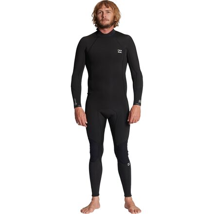 Billabong - 3/2 Absolute Back Zip Full Wetsuit - Men's - Black