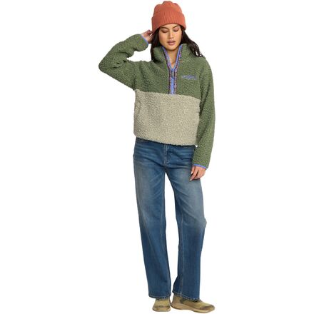 Billabong - Horizon Mock Neck Half-Zip Sweatshirt - Women's