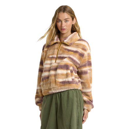 Billabong - Barra Sherpa 1/2-Zip Pullover - Women's