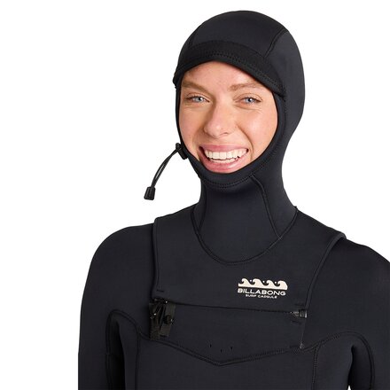 Billabong - 5/4 Salty Dayz Hooded Chest Zip Wetsuit - Women's