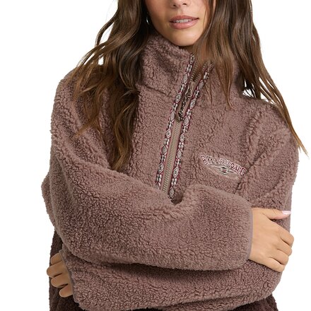 Billabong - Horizon Sherpa Mock Neck Pullover - Women's