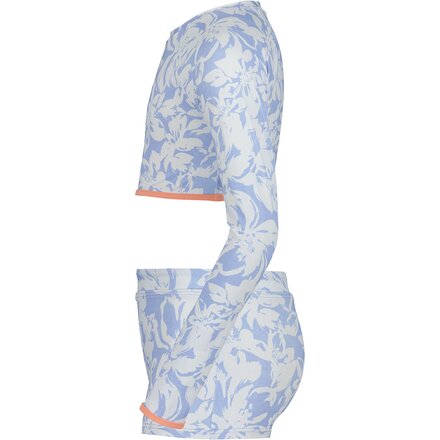 Billabong - Come On Now Cropped Rashguard 2-Piece Swim Set - Girls'