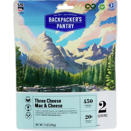 Backpacker's Pantry - Three Cheese Mac & Cheese - One Color