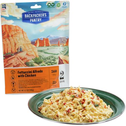 Backpacker's Pantry - Fettuccini Alfredo with Chicken