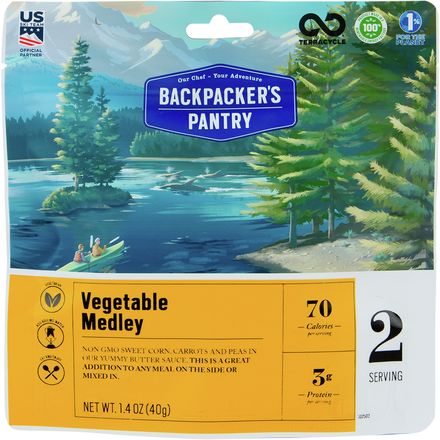 Backpacker's Pantry - Vegetable Medley (peas,carrots,corn)