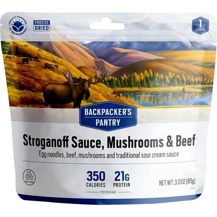 Backpacker's Pantry - Stroganoff Sauce + Beef