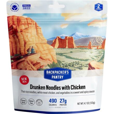 Backpacker's Pantry - Drunken Noodles + Chicken - One Color