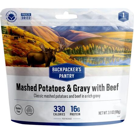 Backpacker's Pantry - Mashed Potatoes & Gravy + Beef