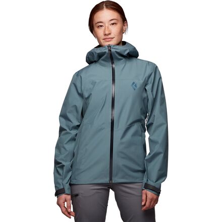 Black Diamond - Liquid Point Shell Jacket - Women's - Storm Blue