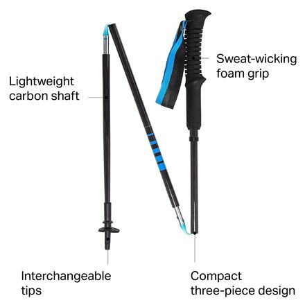 Black Diamond - Distance Carbon Z Trekking Poles