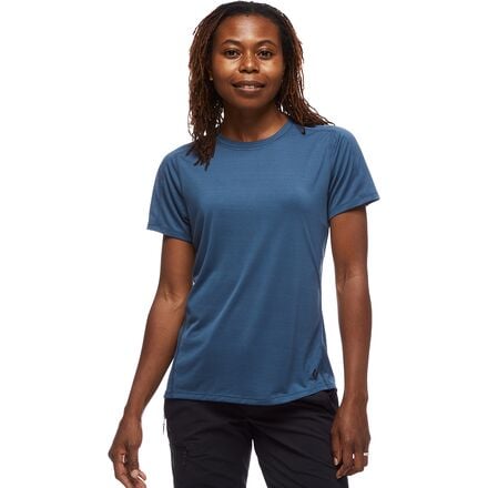 Black Diamond - Genesis Tech T-Shirt - Women's - Ink Blue