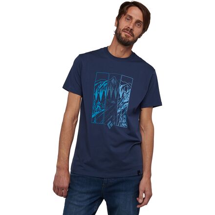 Black Diamond - Multi Sport T-Shirt - Men's - Ink Blue