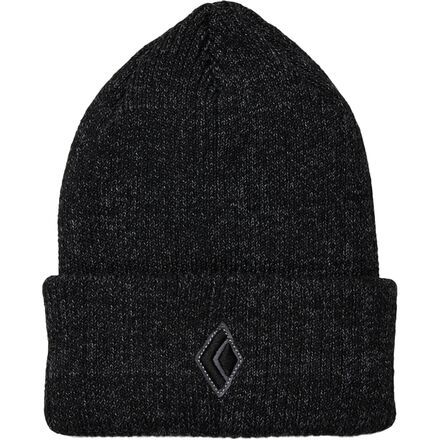 Black Diamond - Plaited Cuff Beanie - Black