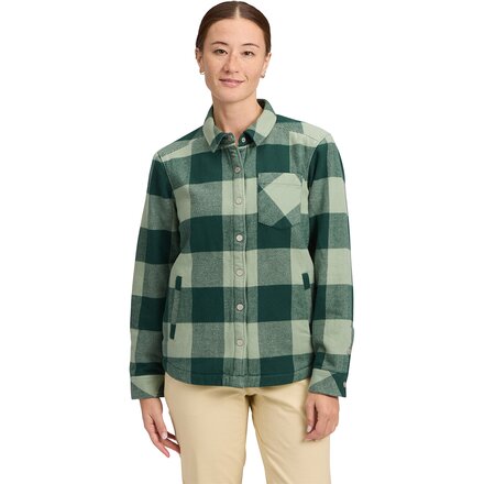 Black Diamond - Project Lined Flannel Shirt - Women's - Deep Woods/Agave