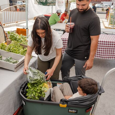 Burley - Hopper Cargo Bike Trailer & Stroller Wagon