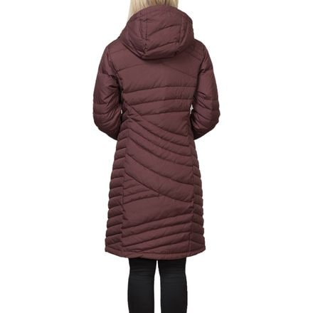 Basin and Range - Evergreen Quilted Down Coat - Women's