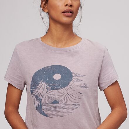 Basin and Range - Short-Sleeve Crewneck Graphic T-Shirt - Women's