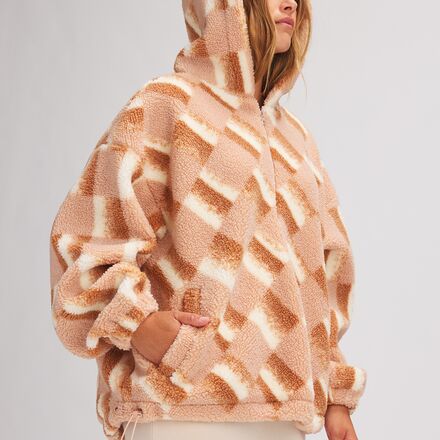 Basin and Range - Sherpa Printed Zip Hoodie - Women's