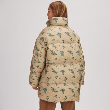 Basin and Range - High Neck Down Puffer Printed Jacket - Women's