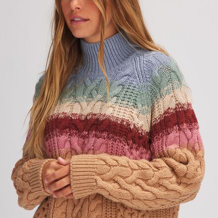 Basin and Range - Ombre Turtleneck Sweater - Women's