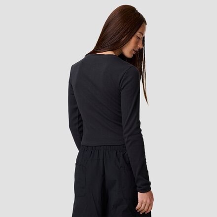Basin and Range - Remote Rib Knit Henley - Women's