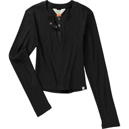 Basin and Range - Remote Rib Knit Henley - Women's