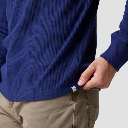 Basin and Range - Uwanna Waffle Crew Top - Men's