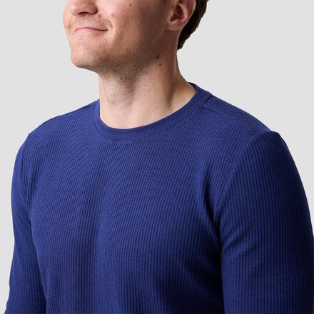 Basin and Range - Uwanna Waffle Crew Top - Men's