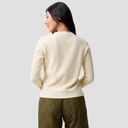Basin and Range - Wadda Waffle Long-Sleeve Crew Top - Women's
