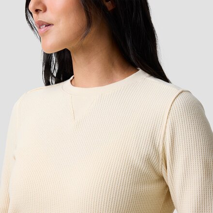 Basin and Range - Wadda Waffle Long-Sleeve Crew Top - Women's