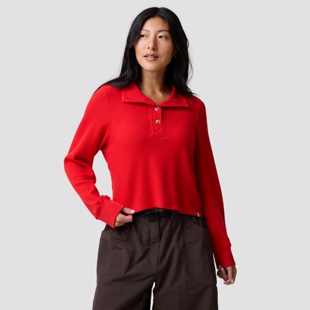 Wynea Waffle Henley - Women's