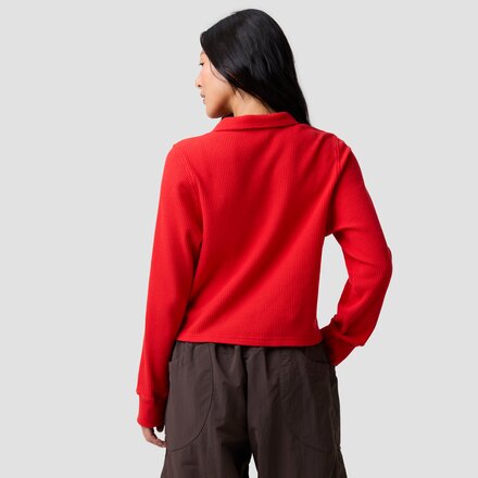 Basin and Range - Wynea Waffle Henley - Women's